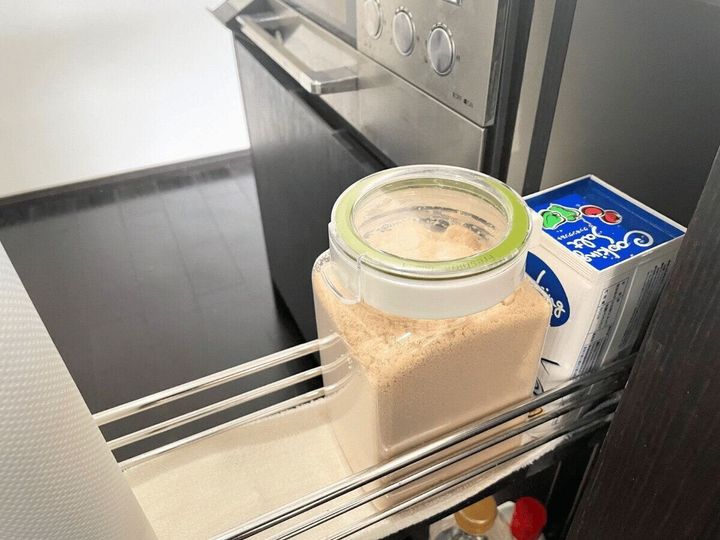 砂糖の収納場所