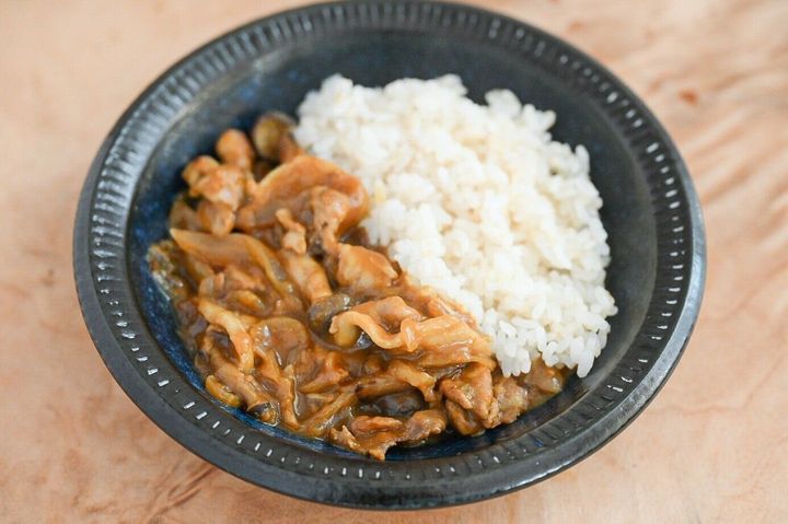 豚こまときのこのカレー