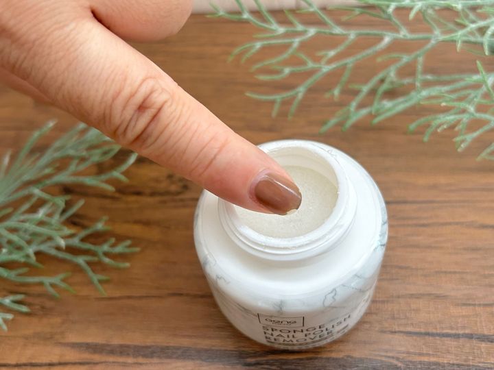 ダイソー スポンジネイルオフリムーバー ズボラ 簡単