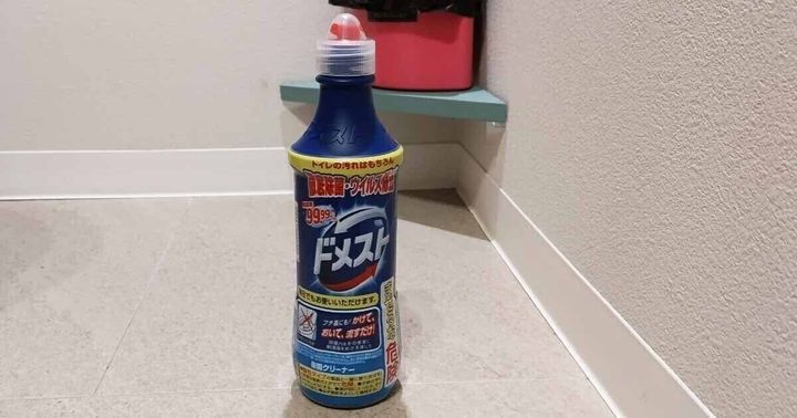 流すだけの洗剤「ドメスト」