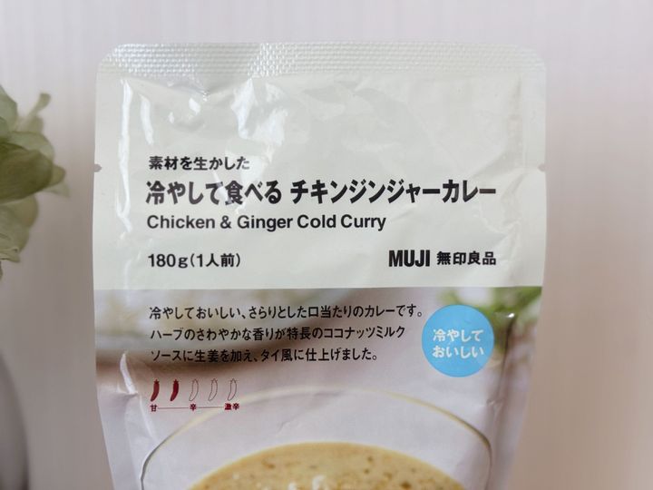 冷やして食べる チキンジンジャーカレー(1人前)