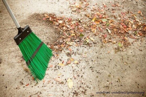 庭掃除
