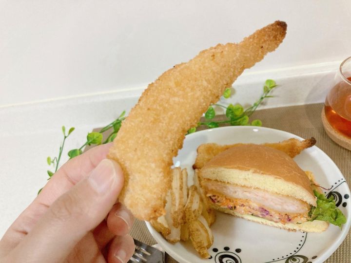 コストコ　チキンスティック＆ポテト　チキン