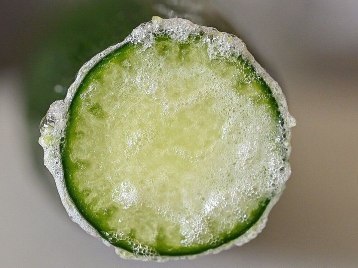 アクがついたきゅうり