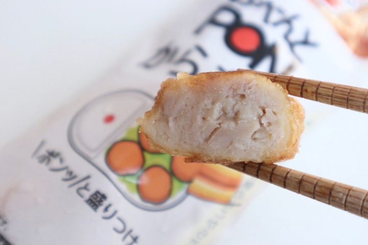 おべんとPONからあげ断面