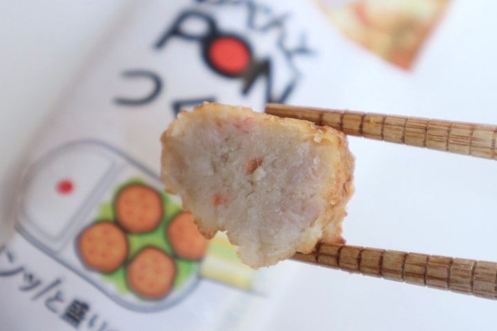 おべんとPONつくね断面