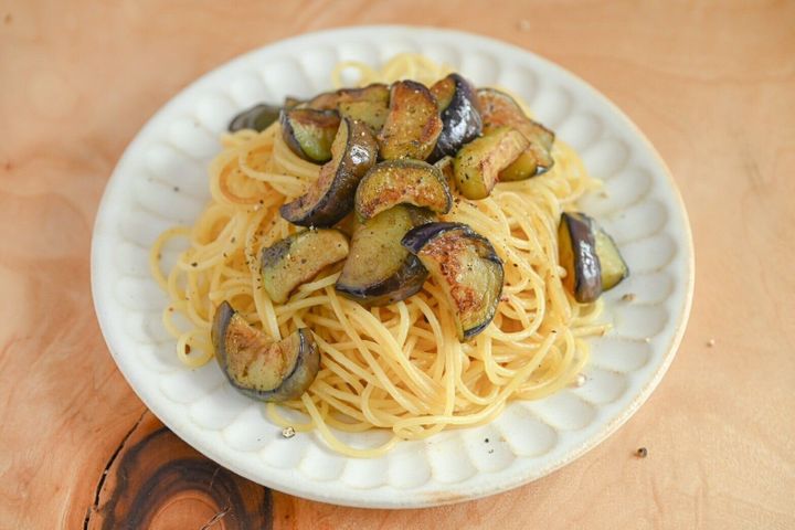 なすのトリュフソルトパスタ