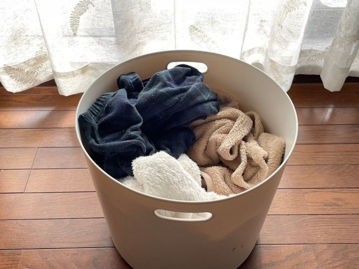 洗濯物が入っている