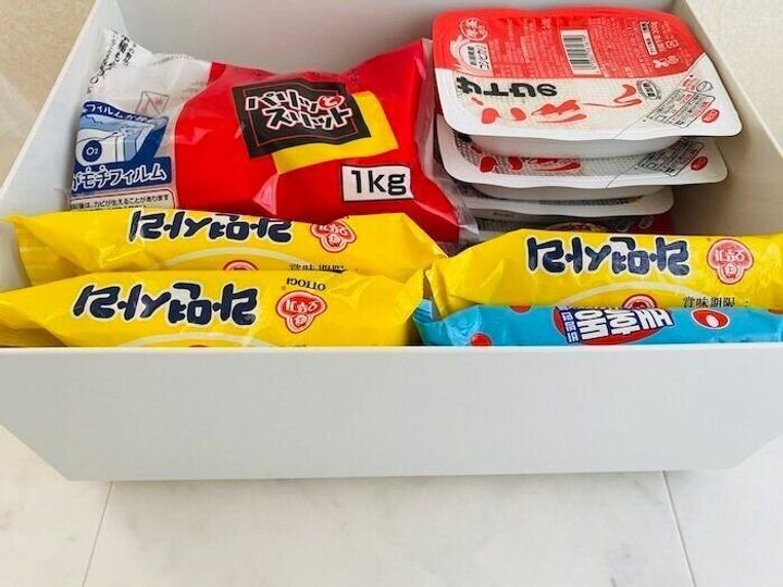 無印で食品ストックの収納