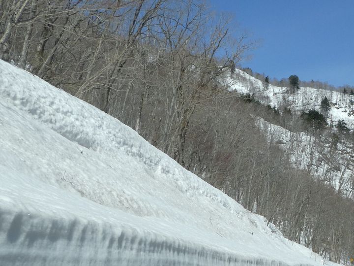 雪の壁