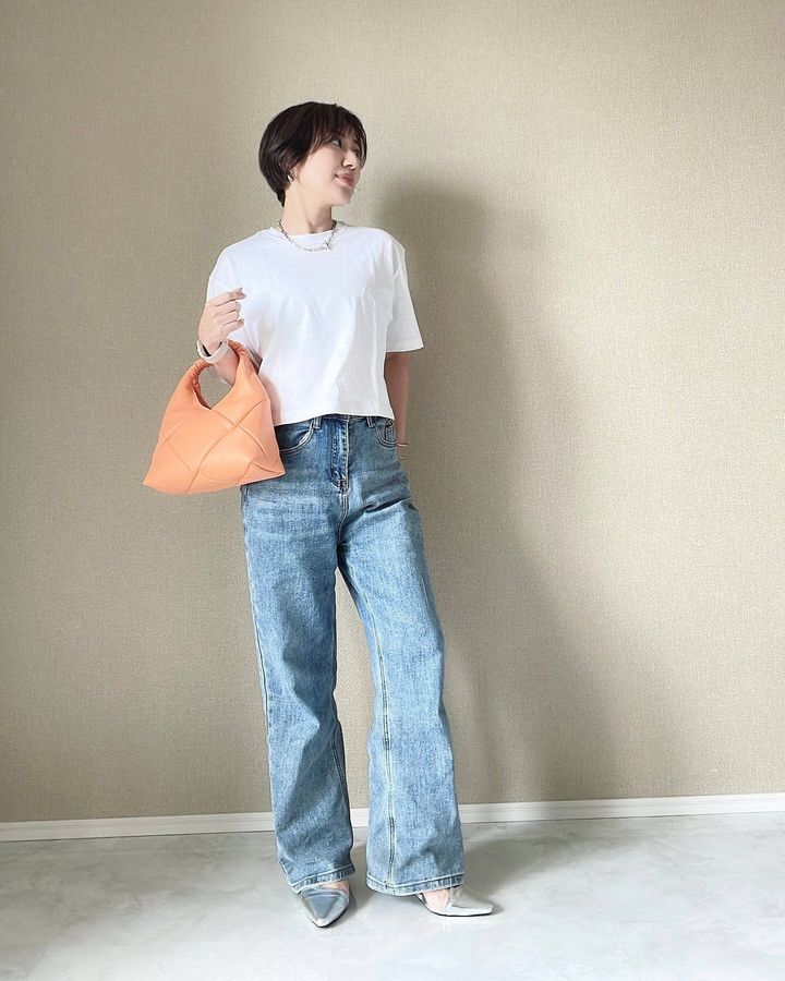 大人カジュアル 家着に見える
