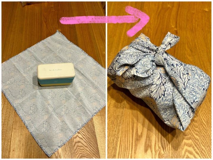 セリア ウィリアムモリス 弁当包み