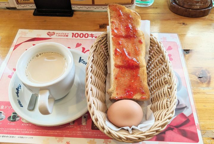 コメダ珈琲店 モーニングセット