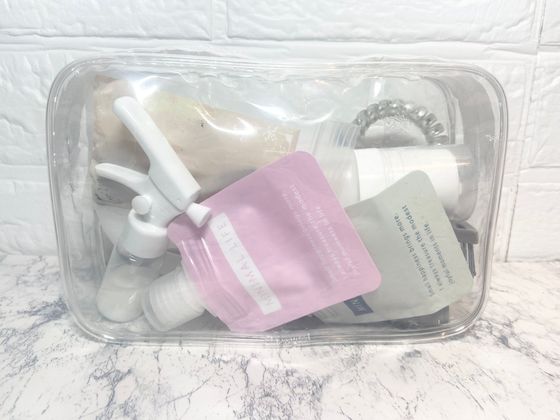 100円ショップの商品で作る旅行用ポーチ