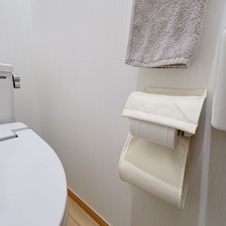 1.レザートイレットペーパーホルダーカバー