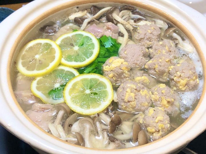レモン肉団子鍋