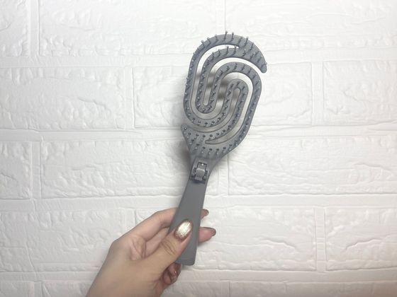 ダイソー 乾きやすいブローブラシ(折りたたみタイプ)