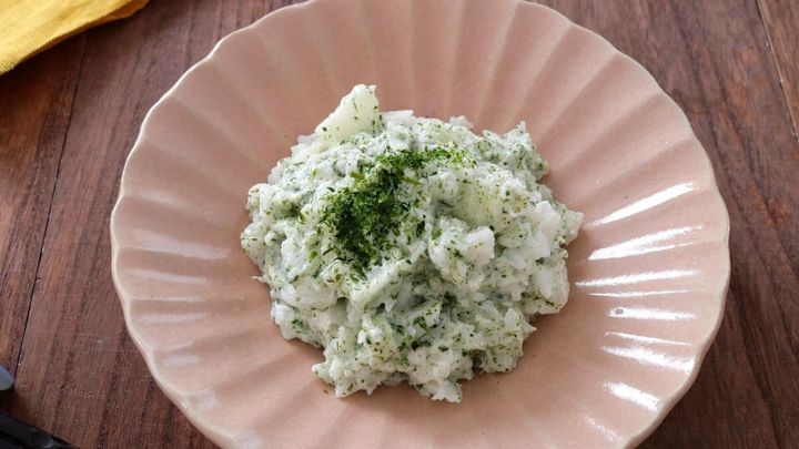 長芋と青のりのポテトサラダ