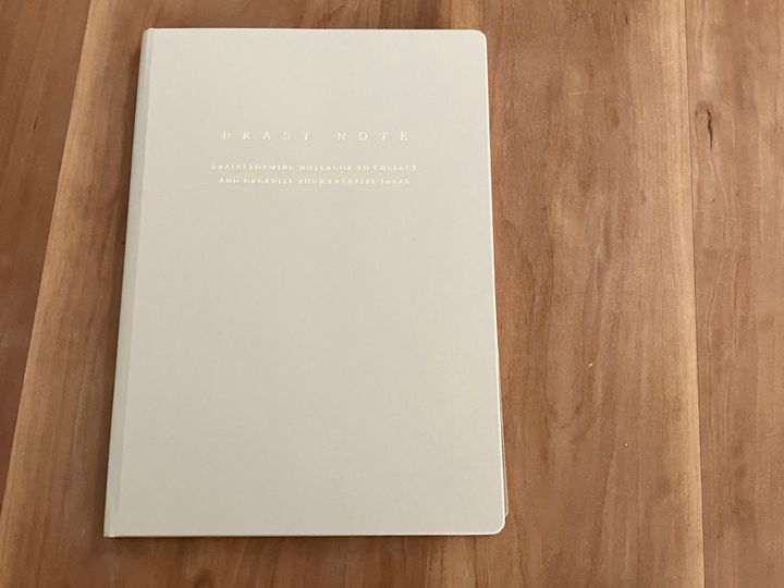 ノートに手放した物を書いています