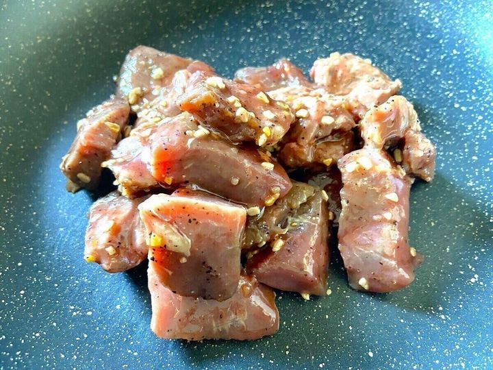 焼く前