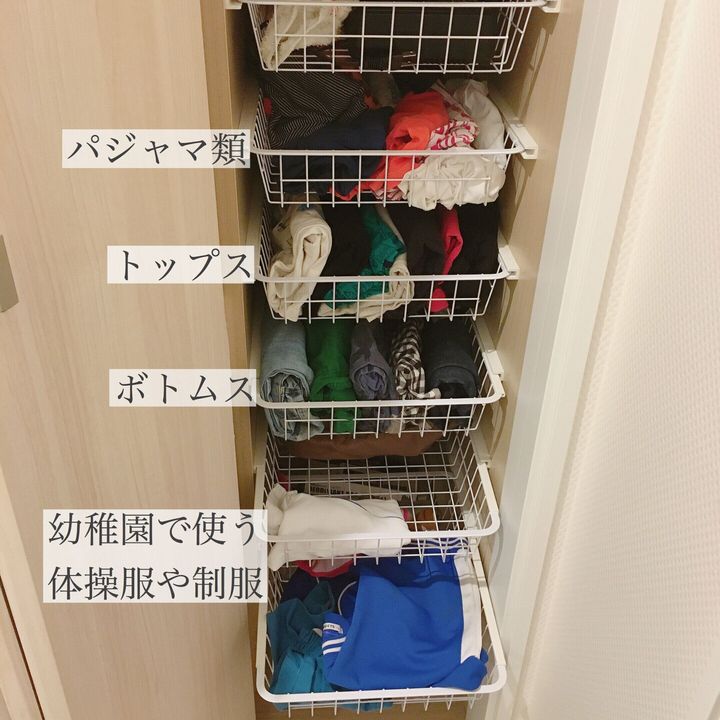 子供服の収納 ハンガー収納 引き出し収納 それぞれのメリットとデメリット サンキュ Style 子供服の収納 ハンガー収納 引き出し収納 それぞれのメリットとデメリット サンキュ Style