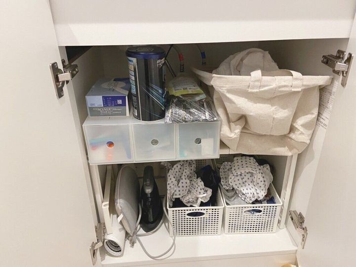 洗面所下収納