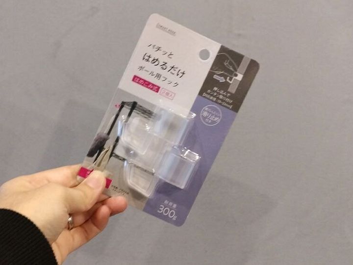 パッチッとはめるだけポール用フック