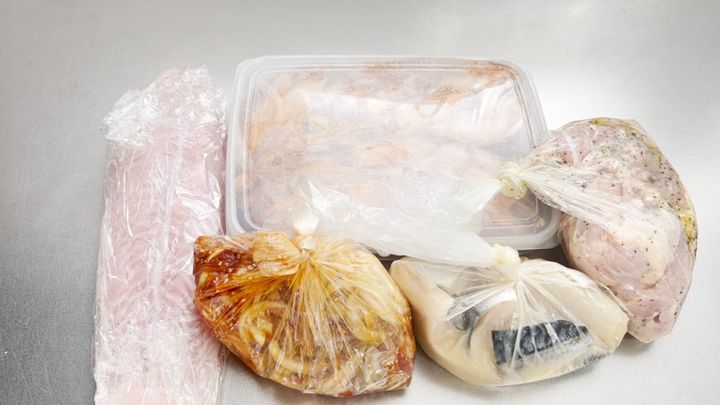 下味冷凍をした食材