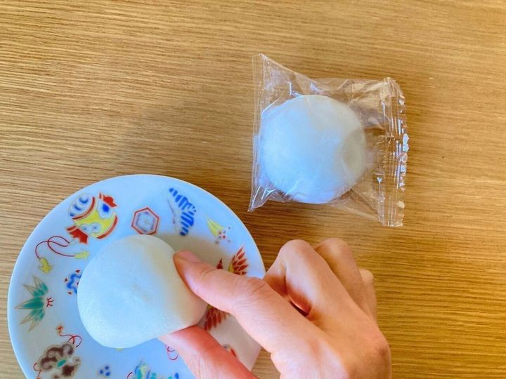解凍した大福