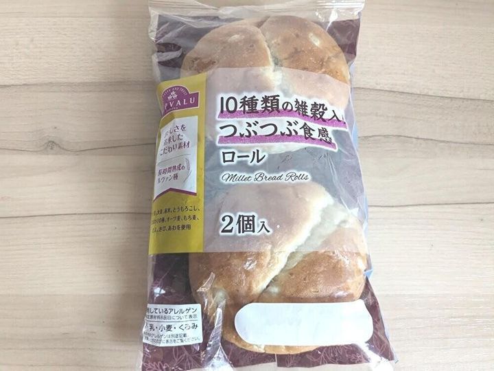 10種類の雑穀入りつつぶつぶ食感ロール