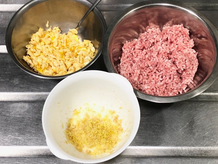 肉団子の材料