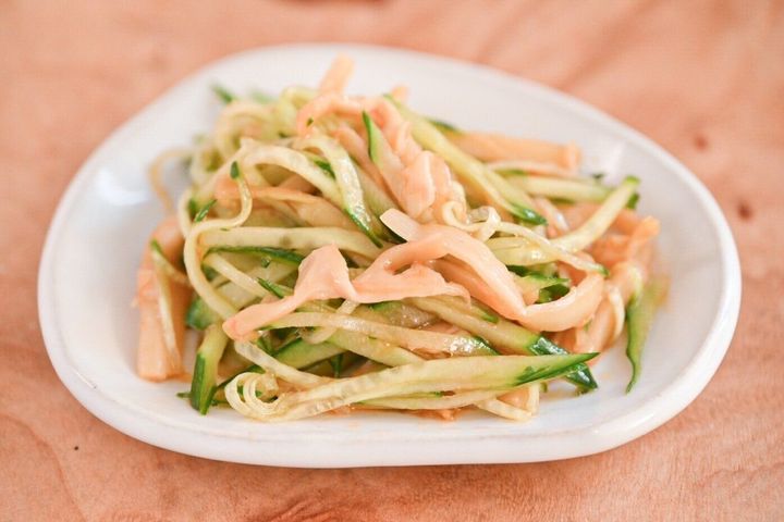 きゅうりの和え物