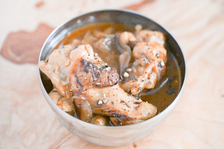 手羽元カレースープ