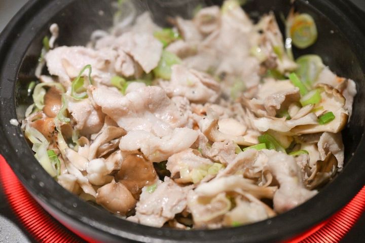 炒めた具材