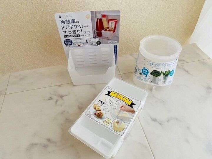 100均冷蔵庫収納アイテム