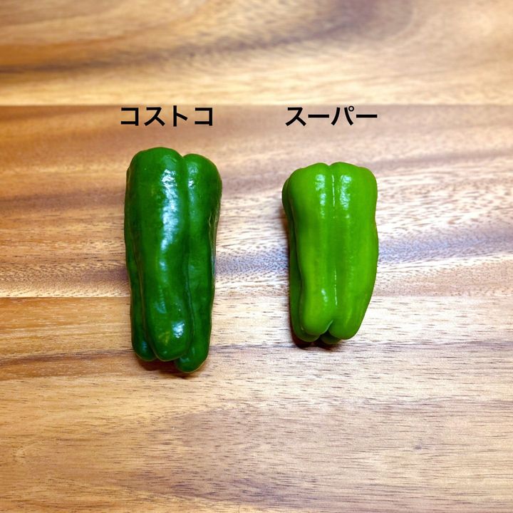 個々の大きさ