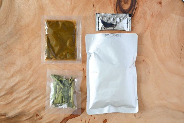 グリーンカレーのキットの中身