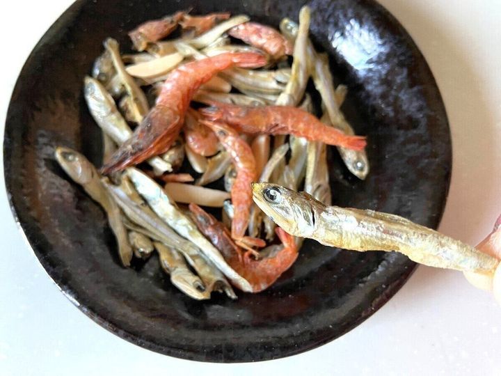 小魚も大きい