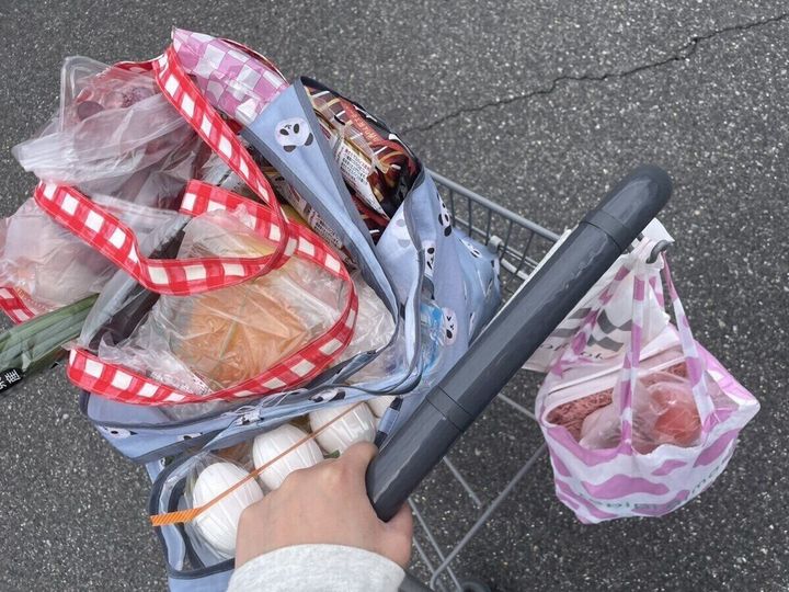 スーパー買い出し
