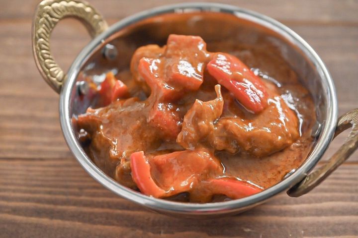 アレンジを加えたバターチキンカレー