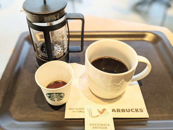 スターバックスコーヒープレス