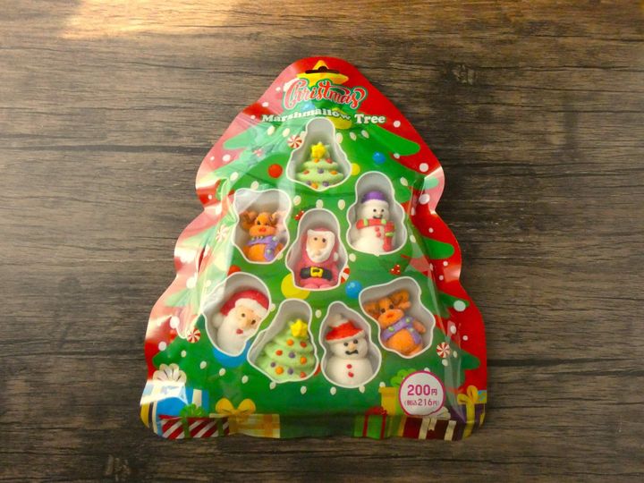 クリスマスツリーマシュマロ
