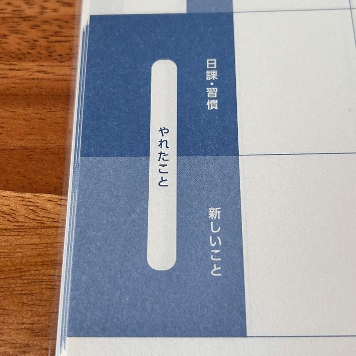 毎日書くのは2つだけ
