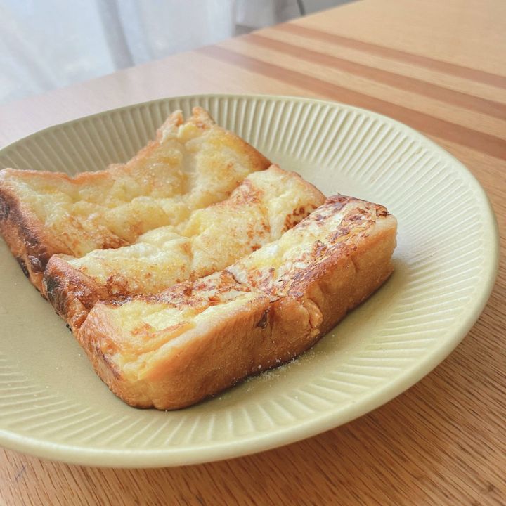 丁寧にゆっくり朝食