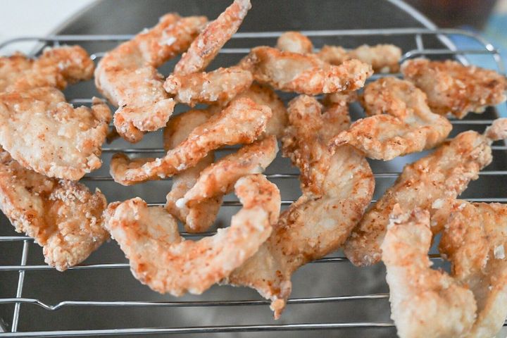 揚げたむね肉