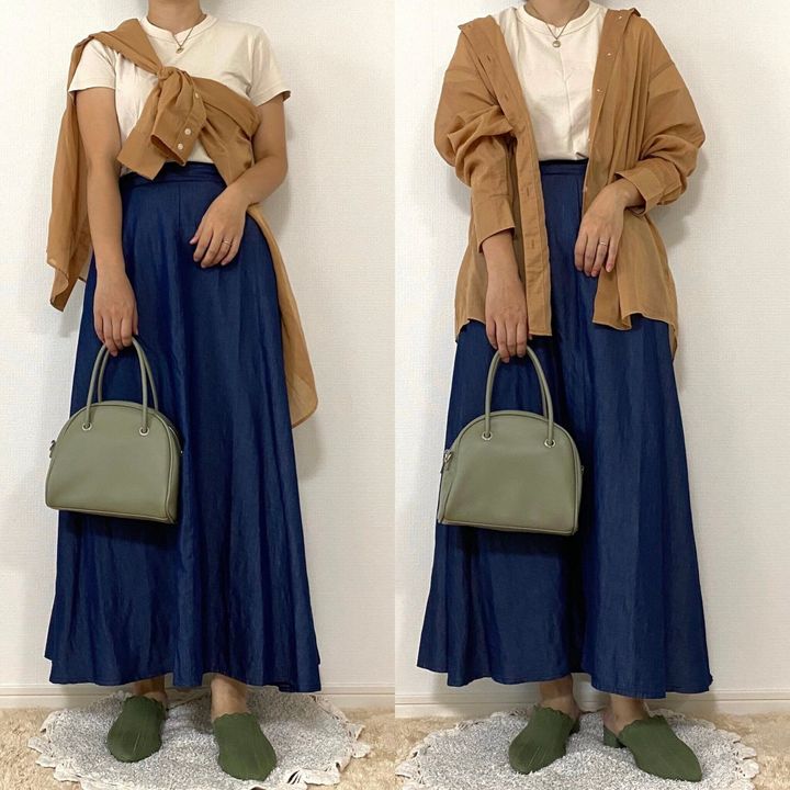 コーデ提案 おしゃれ上級者テクかと思いきや意外とママには実用的だった たすき掛けコーデ3選 サンキュ Style コーデ提案 おしゃれ上級者テクかと思いきや意外とママには実用的だった たすき掛けコーデ3選 サンキュ Style