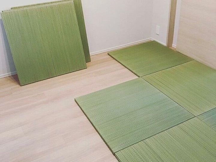 たった15分で洋室が和室に 置き畳で作る和モダンな即席和室が超おしゃれ サンキュ Style たった15分で洋室が和室に 置き畳で作る和モダンな即席和室が超おしゃれ サンキュ Style