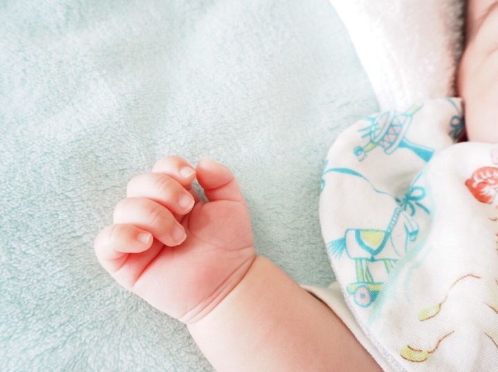 赤ちゃんの手の写真