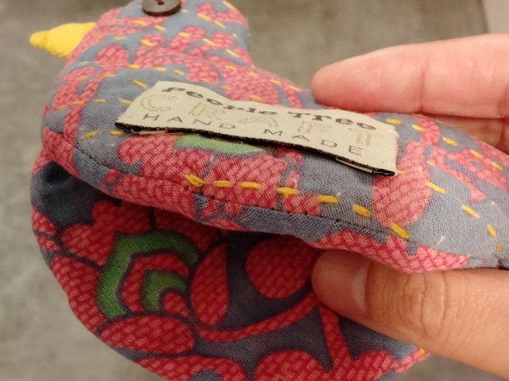 鍋つかみのアップ