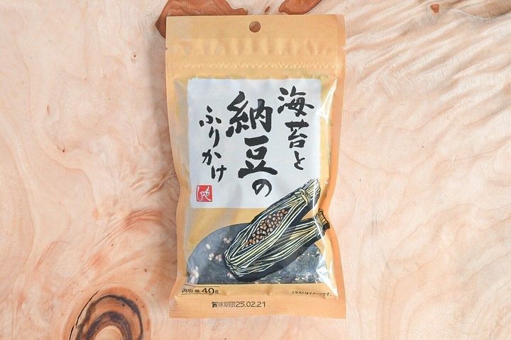 海苔と納豆のふりかけのパッケージ